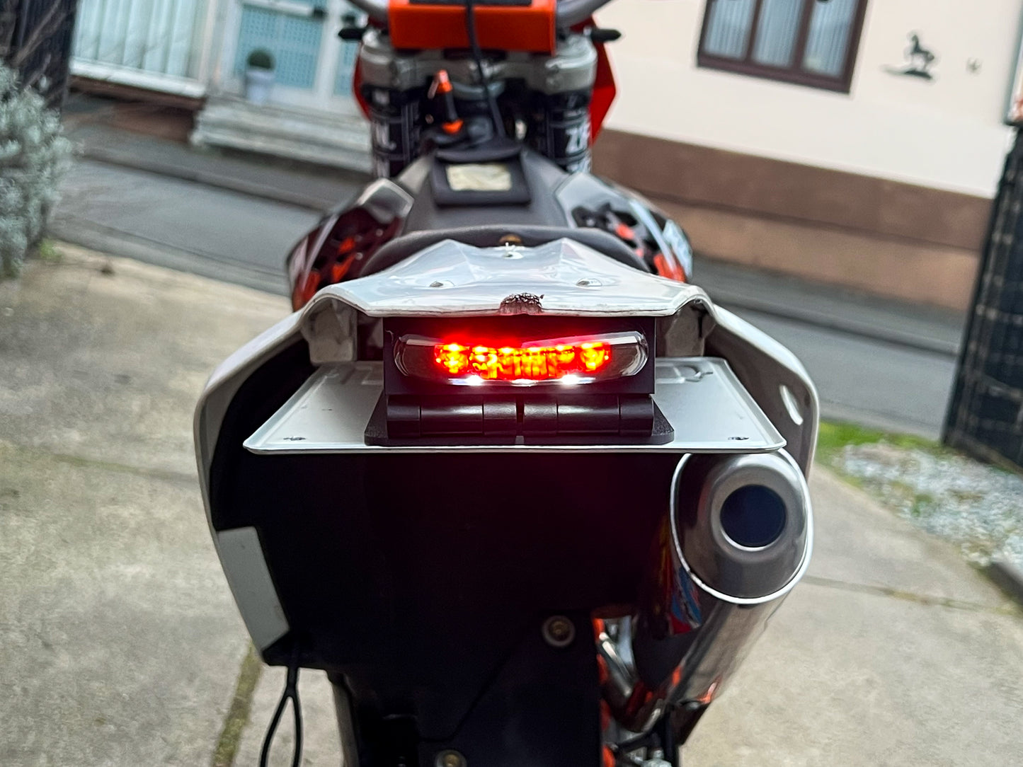 Kennzeichenhalter klappbar | Universal | Enduro / Supermoto
